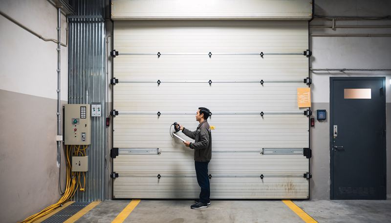 Commercial roll-up door